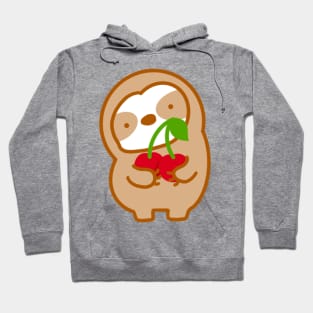 Cute Cherry Sloth Hoodie